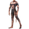 CosplayDogs Combinaison Cosplay Loup-Garou Werewolf Marron